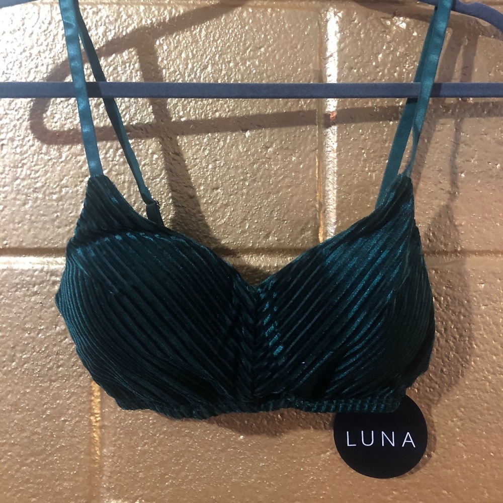 LUNA Bra Top Emerald Green